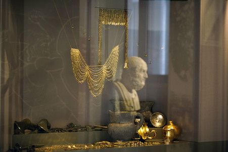 Pressetermin zur Ausstellung 'Schliemanns Welten. Sein Leben. Seine Entdeckungen. Sein Mythos' in Berlin