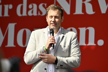 Abschlusskundgebung der SPD zur NRW-Wahl in Köln