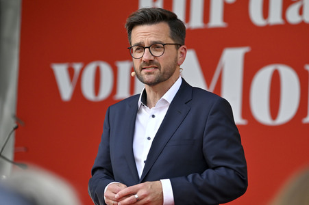 Abschlusskundgebung der SPD zur NRW-Wahl in Köln