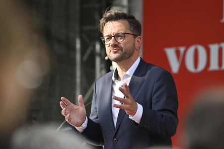 Abschlusskundgebung der SPD zur NRW-Wahl in Köln