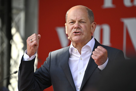Abschlusskundgebung der SPD zur NRW-Wahl in Köln