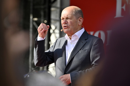 Abschlusskundgebung der SPD zur NRW-Wahl in Köln