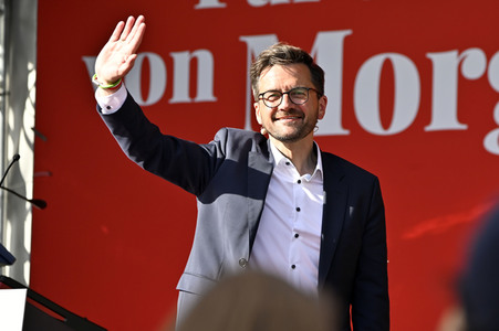 Abschlusskundgebung der SPD zur NRW-Wahl in Köln