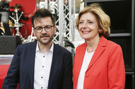 Abschlusskundgebung der SPD zur NRW-Wahl in Köln