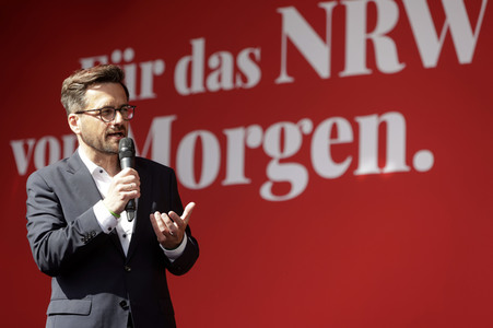 Abschlusskundgebung der SPD zur NRW-Wahl in Köln