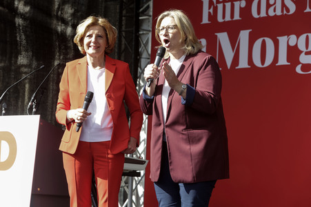 Abschlusskundgebung der SPD zur NRW-Wahl in Köln