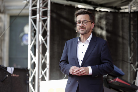 Abschlusskundgebung der SPD zur NRW-Wahl in Köln