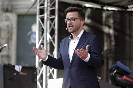 Abschlusskundgebung der SPD zur NRW-Wahl in Köln
