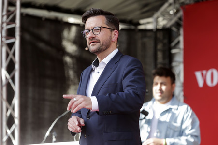 Abschlusskundgebung der SPD zur NRW-Wahl in Köln