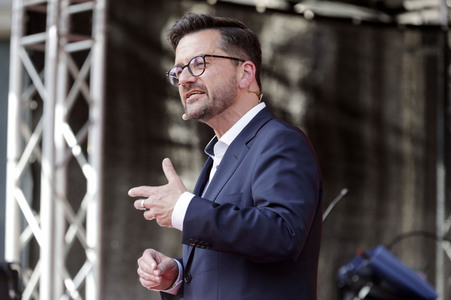Abschlusskundgebung der SPD zur NRW-Wahl in Köln
