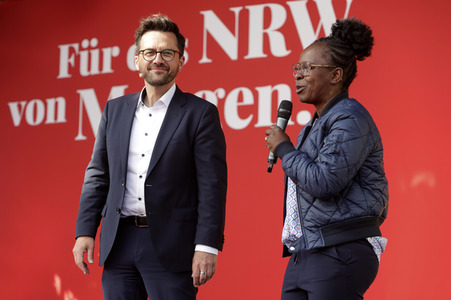 Abschlusskundgebung der SPD zur NRW-Wahl in Köln