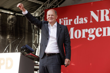 Abschlusskundgebung der SPD zur NRW-Wahl in Köln