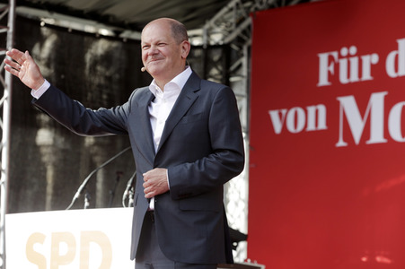 Abschlusskundgebung der SPD zur NRW-Wahl in Köln