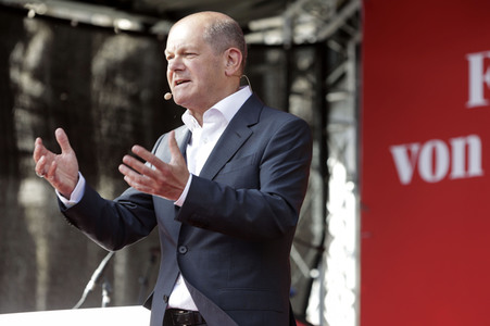 Abschlusskundgebung der SPD zur NRW-Wahl in Köln