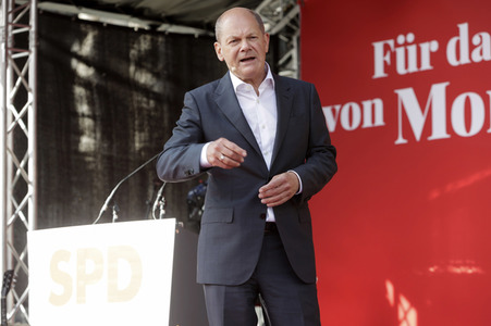 Abschlusskundgebung der SPD zur NRW-Wahl in Köln
