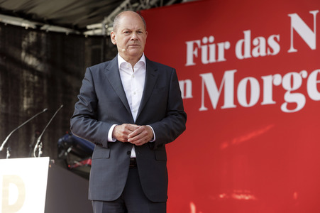 Abschlusskundgebung der SPD zur NRW-Wahl in Köln