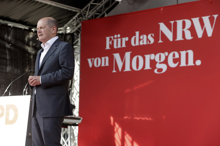 Abschlusskundgebung der SPD zur NRW-Wahl in Köln