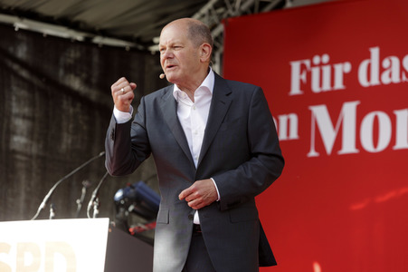 Abschlusskundgebung der SPD zur NRW-Wahl in Köln