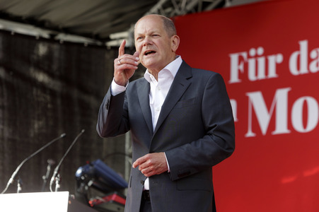 Abschlusskundgebung der SPD zur NRW-Wahl in Köln