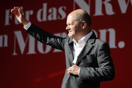 Abschlusskundgebung der SPD zur NRW-Wahl in Köln