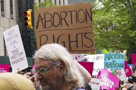 Aktionstag der Women's March Foundation für das Recht auf Abtreibung in New York