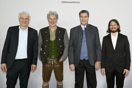 Premiere der Passionsspiele 2022 in Oberammergau