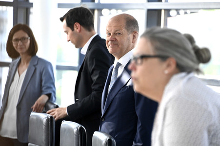 Sitzung des SPD Präsidiums in Berlin