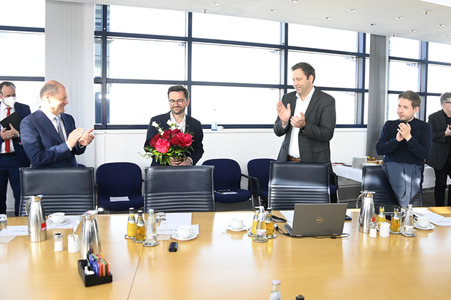 Sitzung des SPD Präsidiums in Berlin