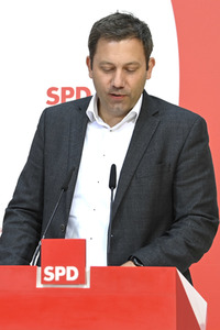 SPD Pressekonferenz zur Landtagswahl in Nordrhein-Westfalen in Berlin