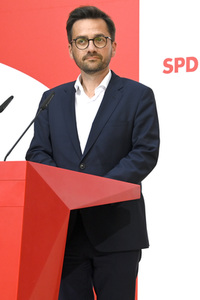 SPD Pressekonferenz zur Landtagswahl in Nordrhein-Westfalen in Berlin