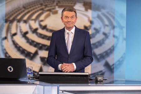 Wahlabend der Landtagswahl in Nordrhein-Westfalen in Düsseldorf