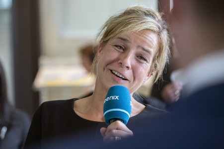 Wahlabend der Landtagswahl in Nordrhein-Westfalen in Düsseldorf