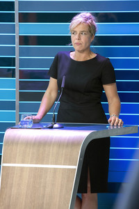 Wahlabend der Landtagswahl in Nordrhein-Westfalen in Düsseldorf