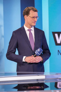 Wahlabend der Landtagswahl in Nordrhein-Westfalen in Düsseldorf