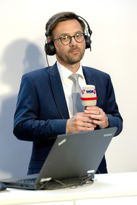 Wahlabend der Landtagswahl in Nordrhein-Westfalen in Düsseldorf
