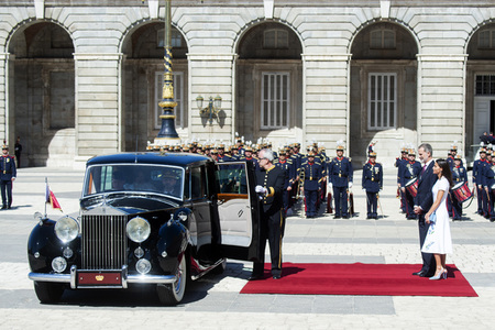 Besuch von Scheich Tamim bin Hamad Al Thani in Madrid