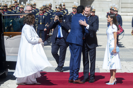 Besuch von Scheich Tamim bin Hamad Al Thani in Madrid