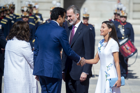 Besuch von Scheich Tamim bin Hamad Al Thani in Madrid