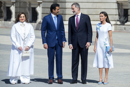 Besuch von Scheich Tamim bin Hamad Al Thani in Madrid