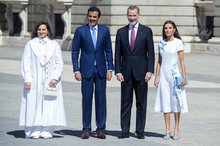 Besuch von Scheich Tamim bin Hamad Al Thani in Madrid