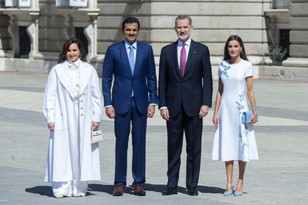 Besuch von Scheich Tamim bin Hamad Al Thani in Madrid