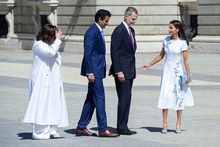 Besuch von Scheich Tamim bin Hamad Al Thani in Madrid