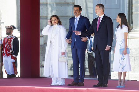 Besuch von Scheich Tamim bin Hamad Al Thani in Madrid