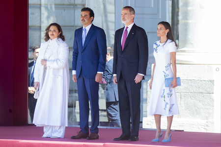 Besuch von Scheich Tamim bin Hamad Al Thani in Madrid