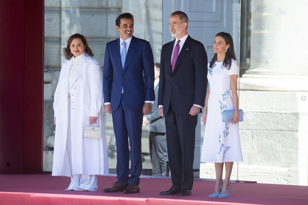 Besuch von Scheich Tamim bin Hamad Al Thani in Madrid