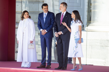 Besuch von Scheich Tamim bin Hamad Al Thani in Madrid