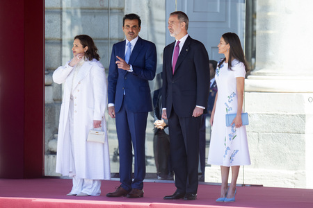 Besuch von Scheich Tamim bin Hamad Al Thani in Madrid