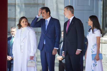 Besuch von Scheich Tamim bin Hamad Al Thani in Madrid