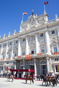 Besuch von Scheich Tamim bin Hamad Al Thani in Madrid