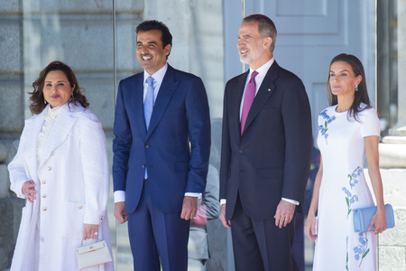 Besuch von Scheich Tamim bin Hamad Al Thani in Madrid